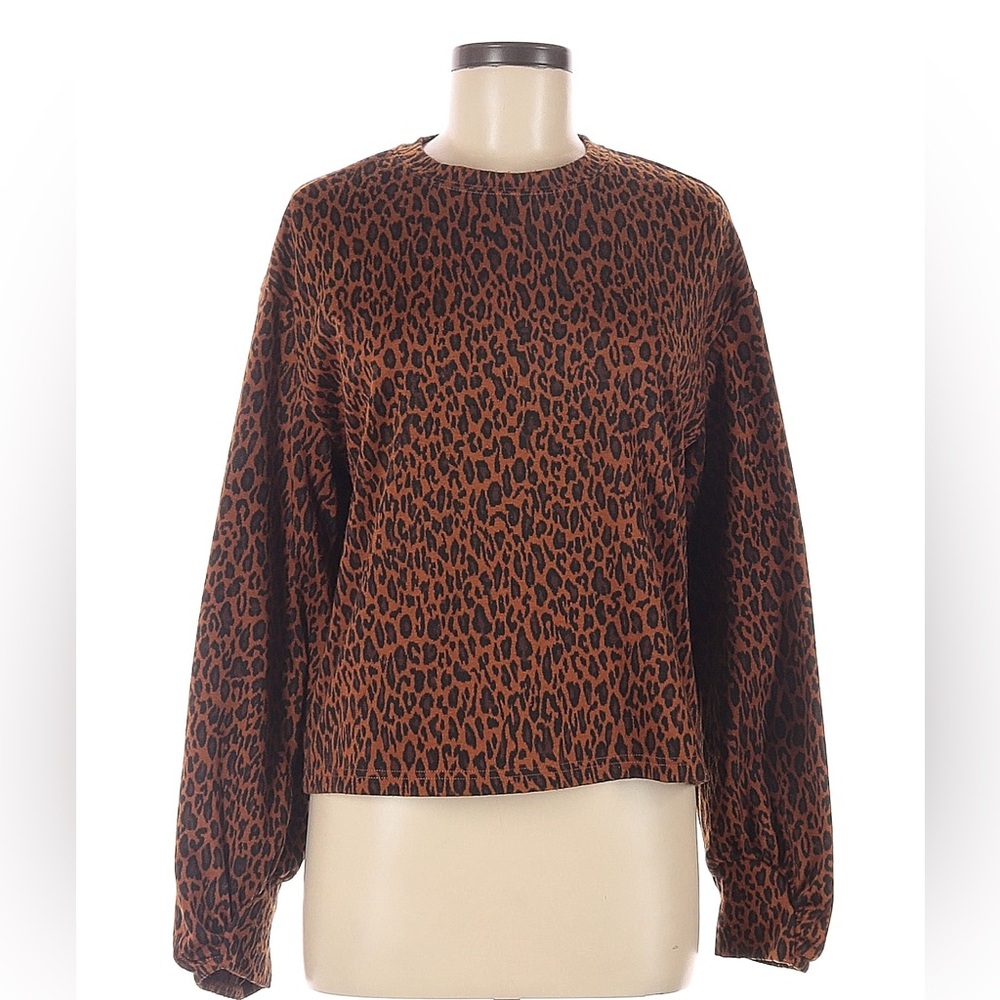 Vylette animal print top size S